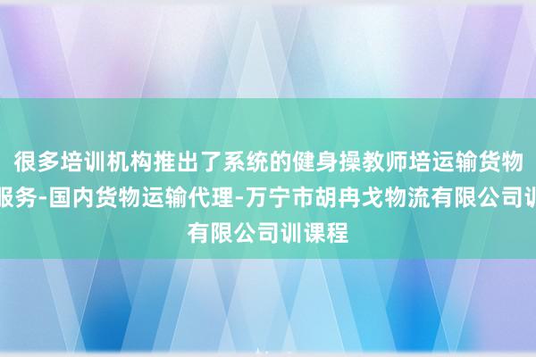 很多培训机构推出了系统的健身操教师培运输货物打包服务-国内货物运输代理-万宁市胡冉戈物流有限公司训课程